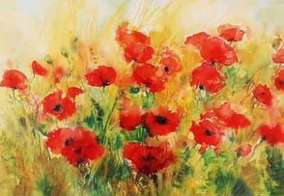 Sommersehnsucht art print by Ute Mertens
