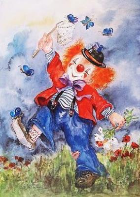 Sommerspiele art print by Ute Mertens