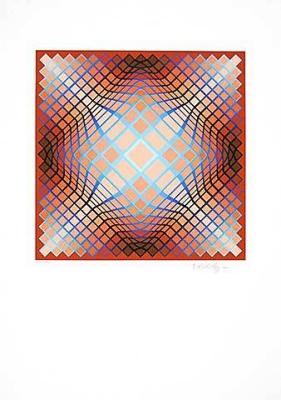 Sans Titre 2 (F.V. 3-30) art print by Victor Vasarely