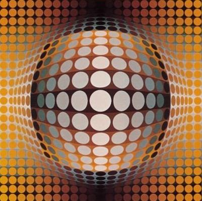 Vega-Zett-2 art print by Victor Vasarely
