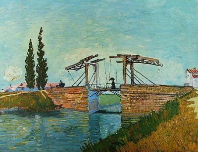 Die Zugbr�cke, 1888 art print by Vincent Van Gogh