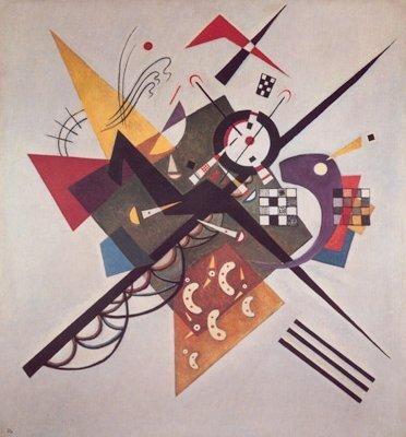Auf Weiss II (1923) art print by Wassily Kandinsky
