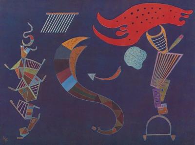 Der Pfeil art print by Wassily Kandinsky