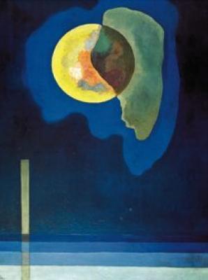 Gelber Kreis art print by Wassily Kandinsky