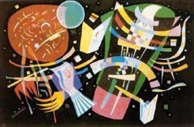 Komposition X art print by Wassily Kandinsky
