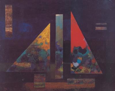 Scharfes Heiss (1927) art print by Wassily Kandinsky