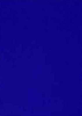 Monochrom blau, ohne Titel, IKB 73, 1961 art print by Yves Klein