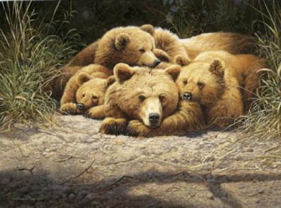 A Moments Rest art print by Adrian Rigby
