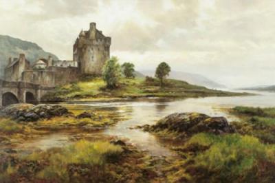 Eilean Donan Castle art print by David Dipnall