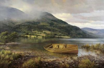Lake Bassenthwaite, Cumbria art print by David Dipnall