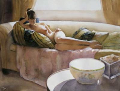 Contemplation art print by Glynis Barnes-Mellish