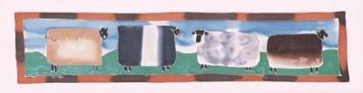 Woolly Jumpers art print by Hazel Burrow