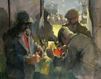 Sorting the Prizes art print by Lawrie Williamson