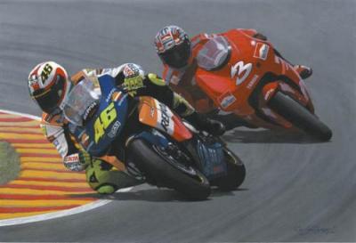 Mugello Maestro art print by Ray Goldsbrough
