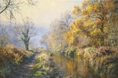 Autumn Walk art print by Rex Preston