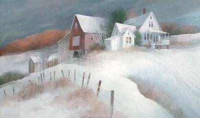 Shaker Mill Farm art print by Albert Swayhoover