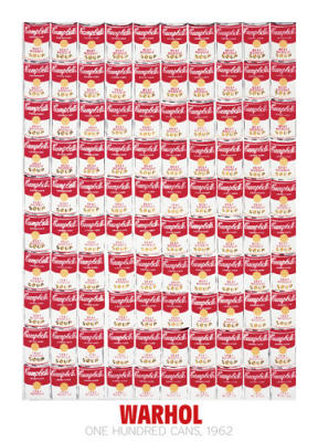 One Hundred Cans art print by Andy Warhol