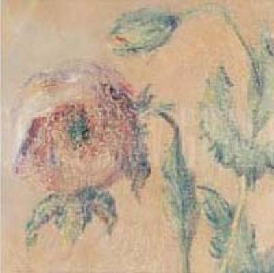Purple Poppies (Detail)