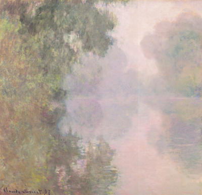 The Seine at Giverny, Morning Mists, 1897 art print by Claude Monet