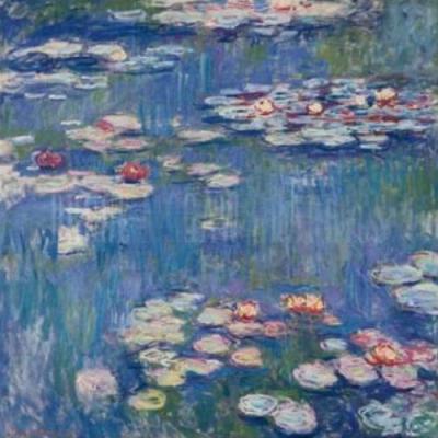 Water Lilies, 1916 art print by Claude Monet