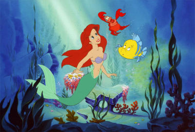 Ariel, Listen to Me art print by Disney