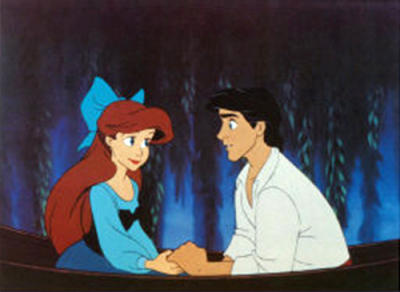 Kiss the Girl art print by Disney