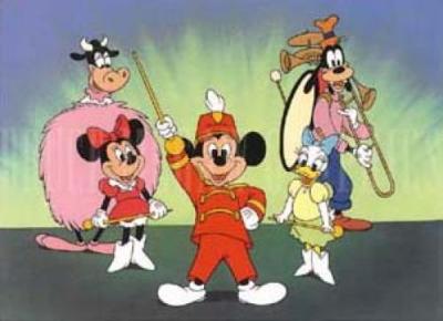 Mickey Mouse Club art print by Disney