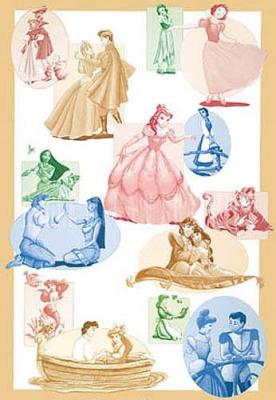 The Disney Princesses art print by Disney