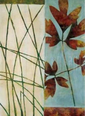 Falling Leaves art print by Dominique Gaudin