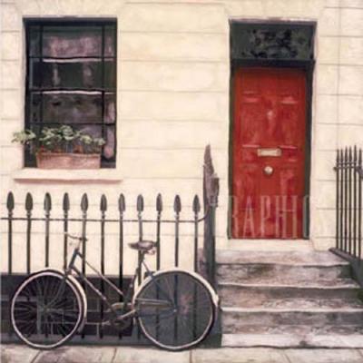 Bicycle Suite- London art print by Ernesto Rodriguez