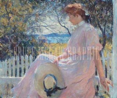 Eleanor, 1907 art print by Frank Weston Benson