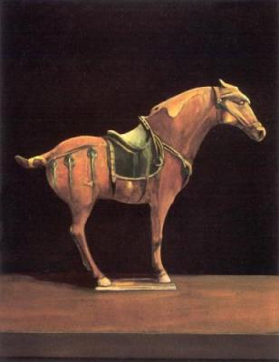 Asian Equus I art print by Hampton Hall