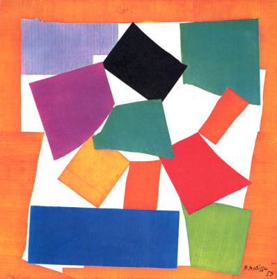 The Snail (Silkscreen print) art print by Henri Matisse