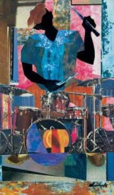 Young Drummer art print by James Denmark