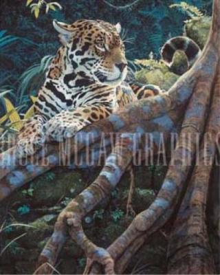 Spirit of the Mayans art print by Jan Martin McGuire