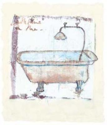 Tub-o-Fun art print by Jane Claire