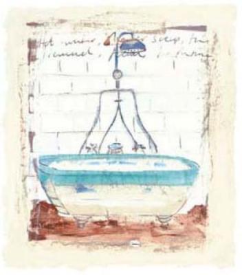 Washin' Up art print by Jane Claire