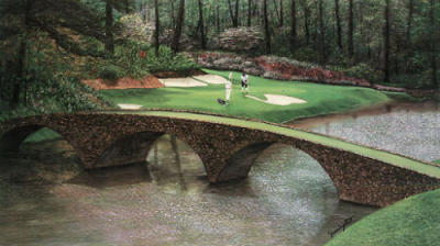 Augusta-The 12th art print by Jim Harrington