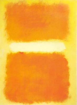 Acrylic on Paper, 1968 (Silkscreen print) art print by Mark Rothko