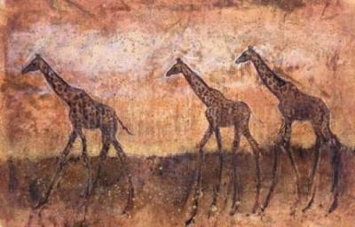 African Savannah II art print by Marta Wiley