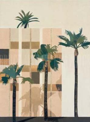 City Palms I art print by Mary Hunt