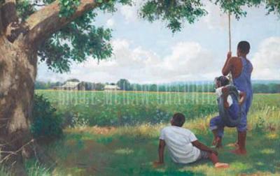 Summertime art print by Mike Wimmer