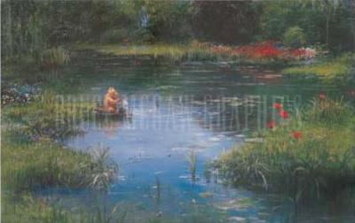 A Lazy Afternoon art print by Peter Ellenshaw