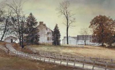 Late October art print by Ray Hendershot