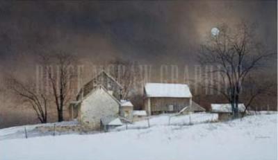 New Moon art print by Ray Hendershot