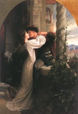 Romeo & Juliet art print by Sir Frank Dicksee