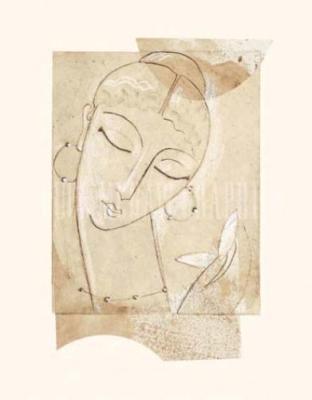 Jolie I art print by Susan Gillette