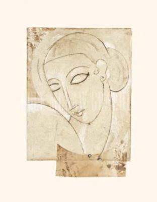 Jolie II art print by Susan Gillette