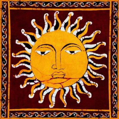 Ancient Temple Decor, Sun