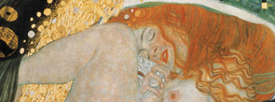 Danae (detail) art print by Gustav Klimt